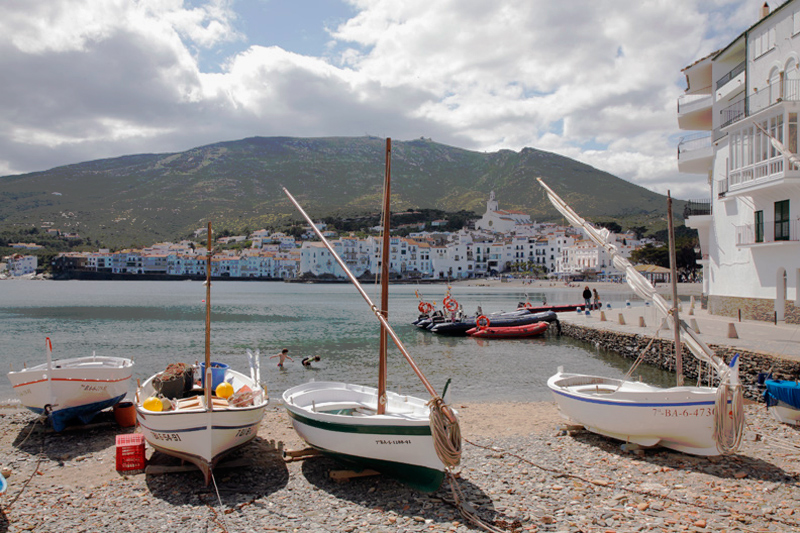 Cadaquez på Costa Brava-kysten i Spanien