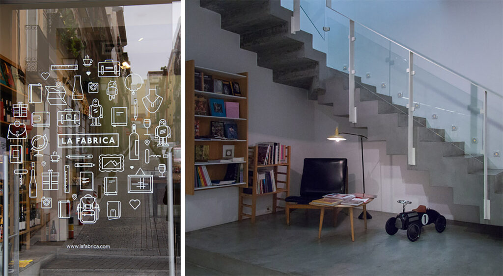 La Fábrica boghandel Madrid