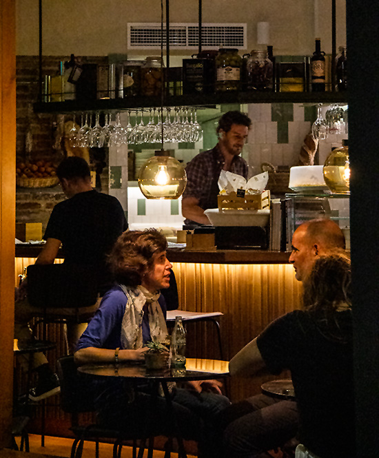 If you want to eat gastromad, it's available at one of Barcelona's really good restaurants, Sucursal Aceitera