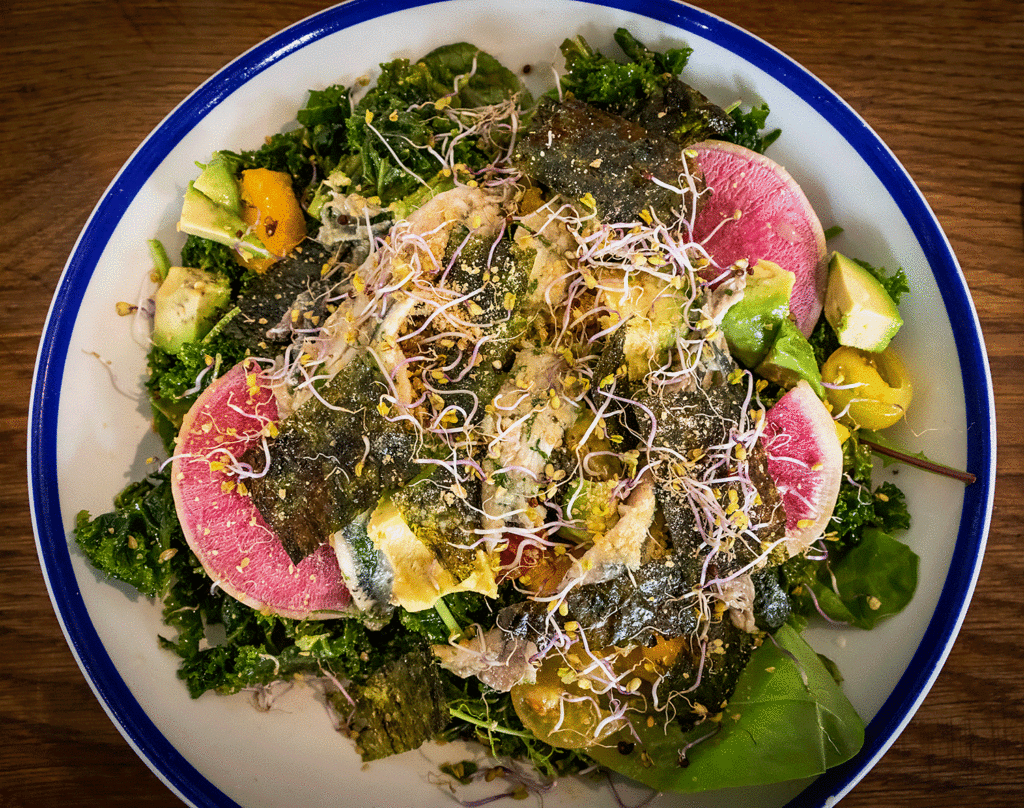 Sund, fleksitarisk og vegetarisk brunch hos Flax & Kale.