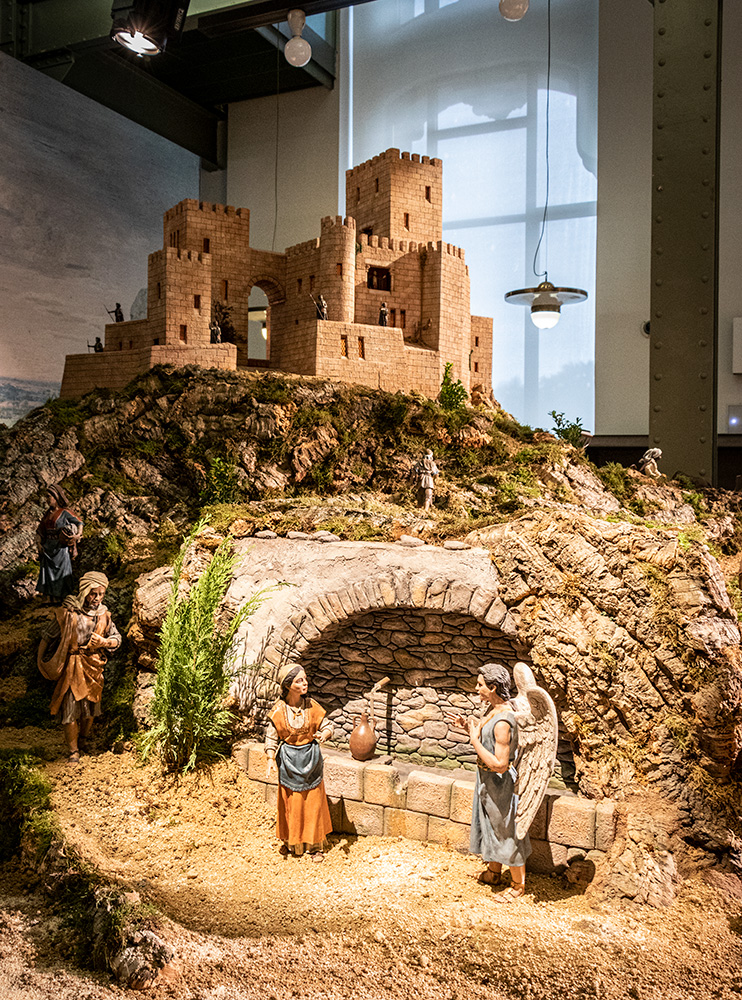 Krybbespil er en vigtig del af julemåneden i Madrid.