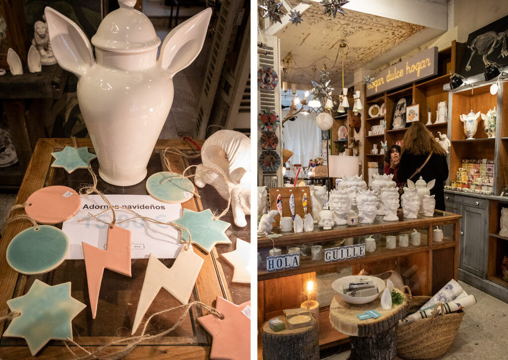 Madrid er ideel til juleshopping hos bl.a. keramikeren Guille