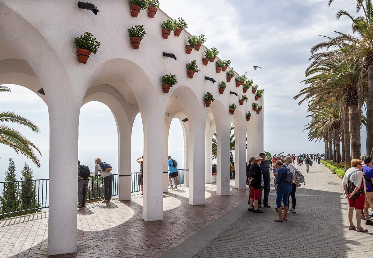 Promenaden Plaza Balcon de Europa i Nerja 