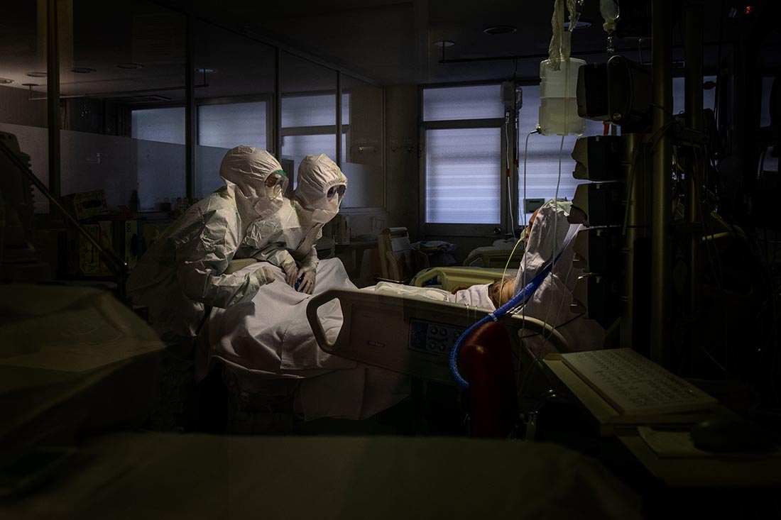 Tid i stilstand under coronanedlukning i Spanien. Foto: Anna Surinyach