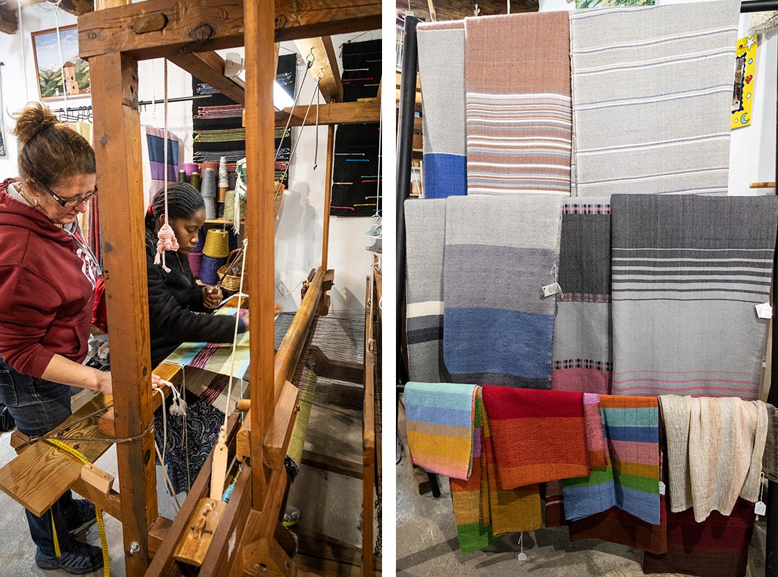 Aprende a tejer la lana con uno de los muchos artesanos de Pampaneira.