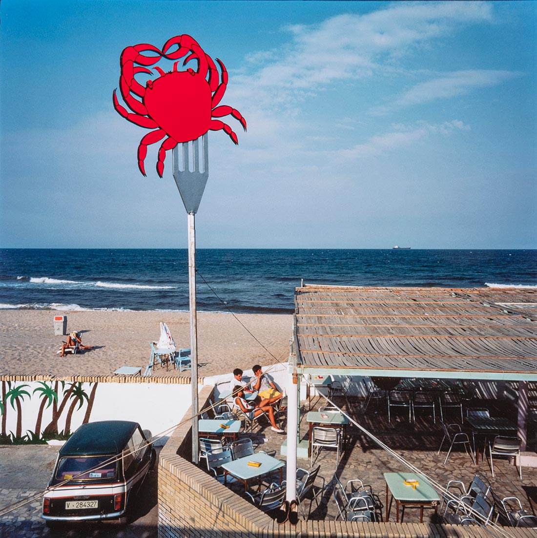 Spanske byer i forvandling på Museo ICO i Madrid. Her Albufera. Foto: Vicente del Amo.