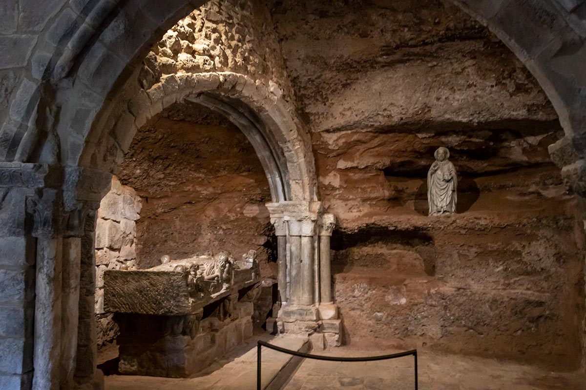 The SUSO monastery in La Rioja is the cradle of the Castilian language.