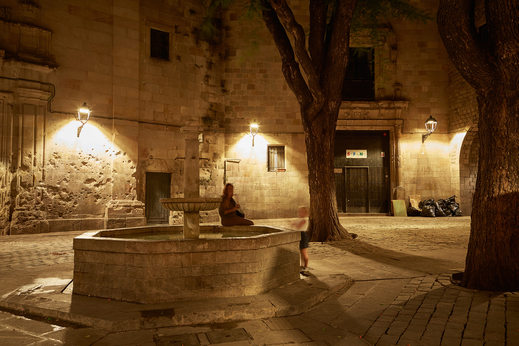 Barcelona's beautiful square, Plaza de San Felipe Neri, has a dark past.