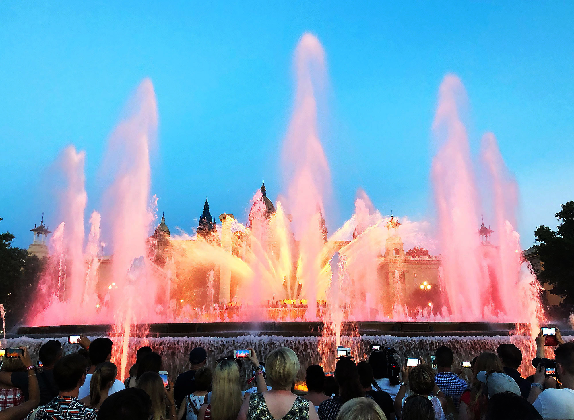 The Magic Fountain in Barcelona