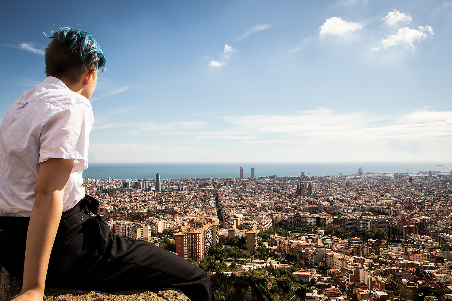 Barcelona's best views are from Bunkers Carmel.