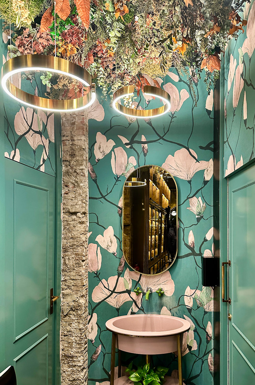 Også toilettet på restauranten Verqueta Gastro Mercat i Valencia er en designoplevelse.