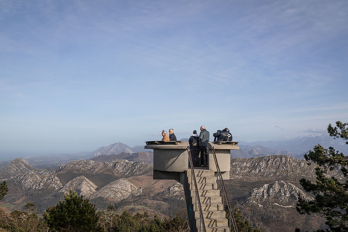 Mirador del Fito viewpoint at Picos de Europa in Asturias