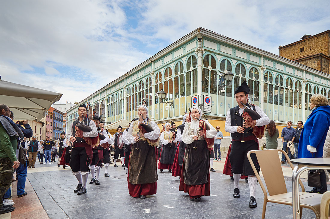 Mercado El Fontán en Oviedo