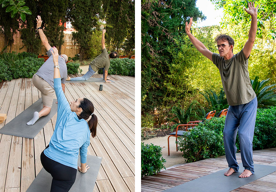 Start dagen med blid morgenyoga på Hotel Mercure i Benidorm