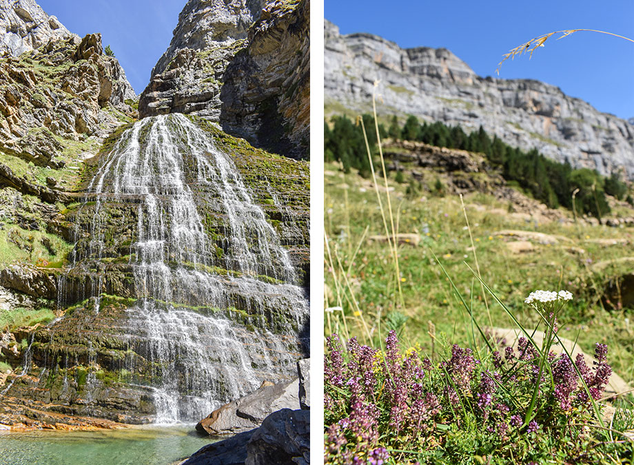 El Parque Nacional de Ordesa y Monte Perdido está situado en la provincia de Huesca, en Aragón, y ofrece bellos paisajes.