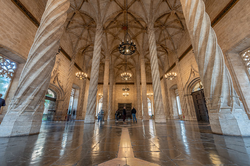 Valencias silkebørd Lonja de Seda