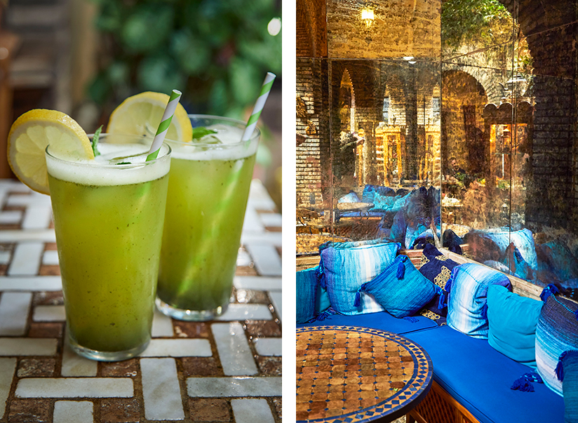 Arabisk stemning i Salon de Té i Córdoba.