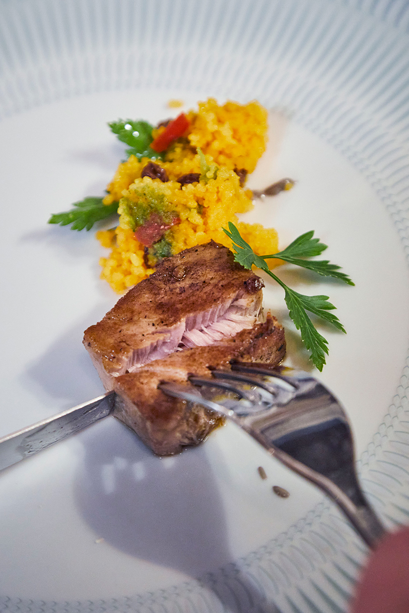 Maden er enkel og lækker på Restaurante Taberna La Viuda i Córdoba.