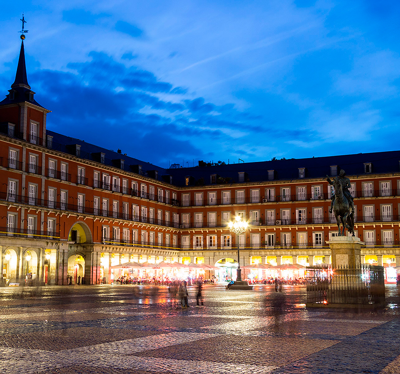 Plaza Mayor is Madrid's most famous square.
