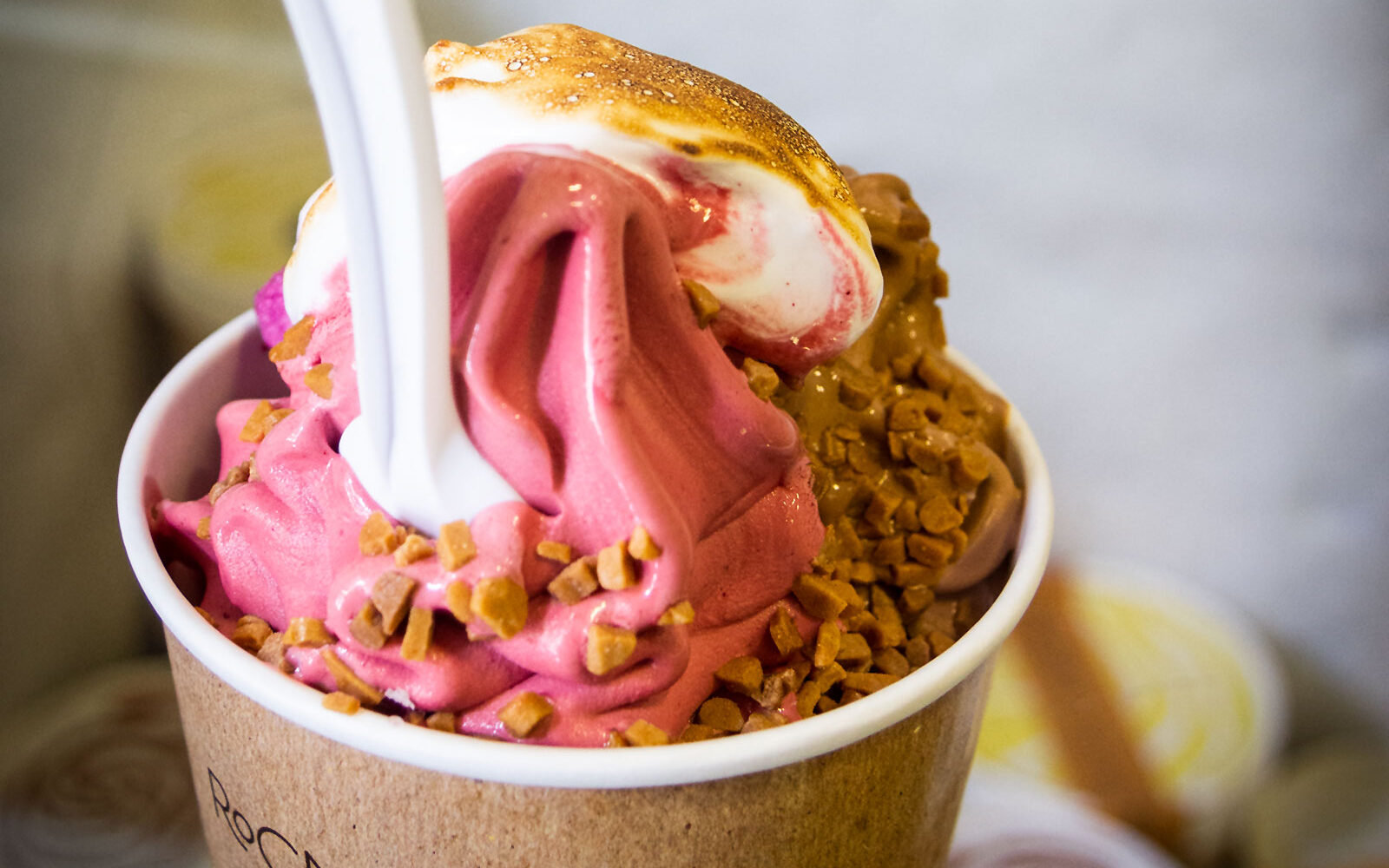 Her spiser du de bedste is i Barcelona - Rocambolesc på Ramblaen