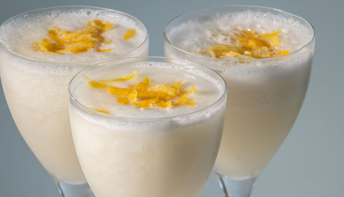 Refrescante postre español: Sorbete de limón al cava