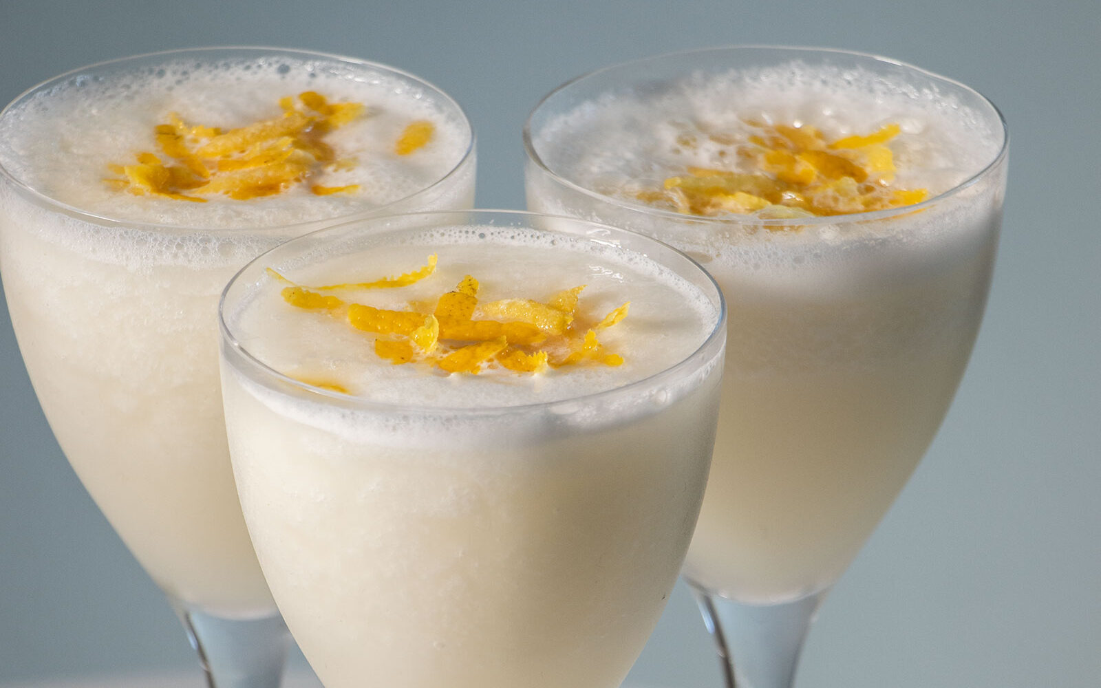 Refrescante postre español: Sorbete de limón al cava