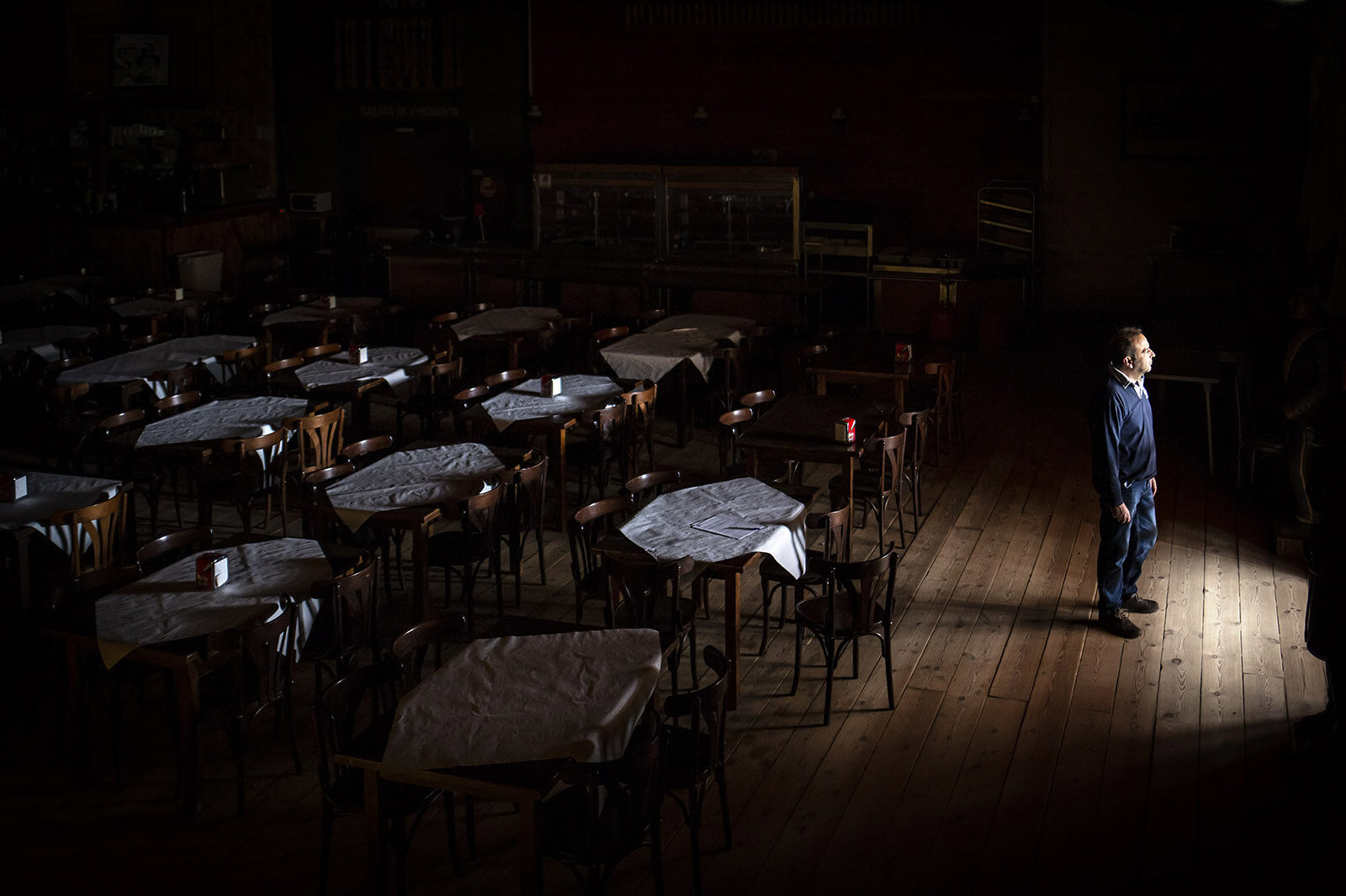 Fotoprojekter er en gribende indsigt i spaniernes liv under coronanedlukningen. Foto: Susana Giron