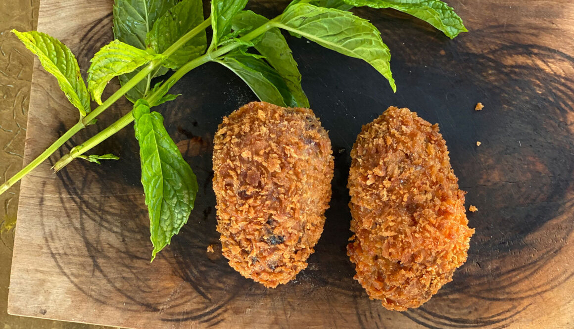 Opskrift: Croquetas med sorte oliven
